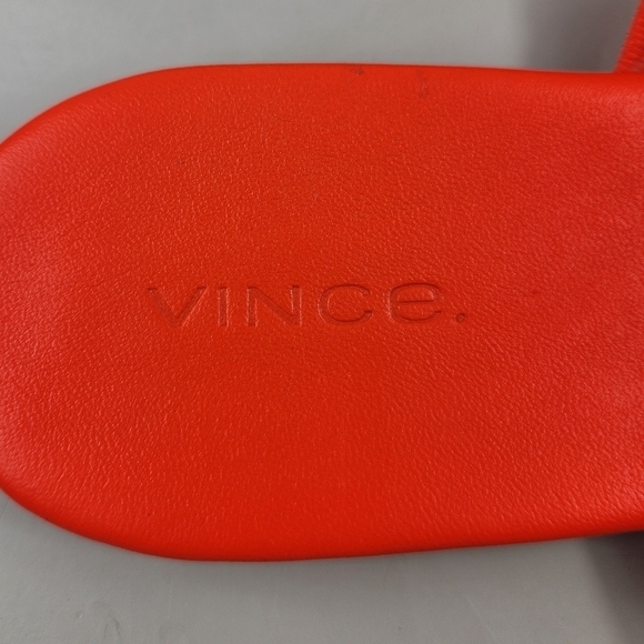 Vince Dae Casual Woven Braided Slip On Thong Sandals Burnt Orchid Orange 7.5M - Picture 10 of 14